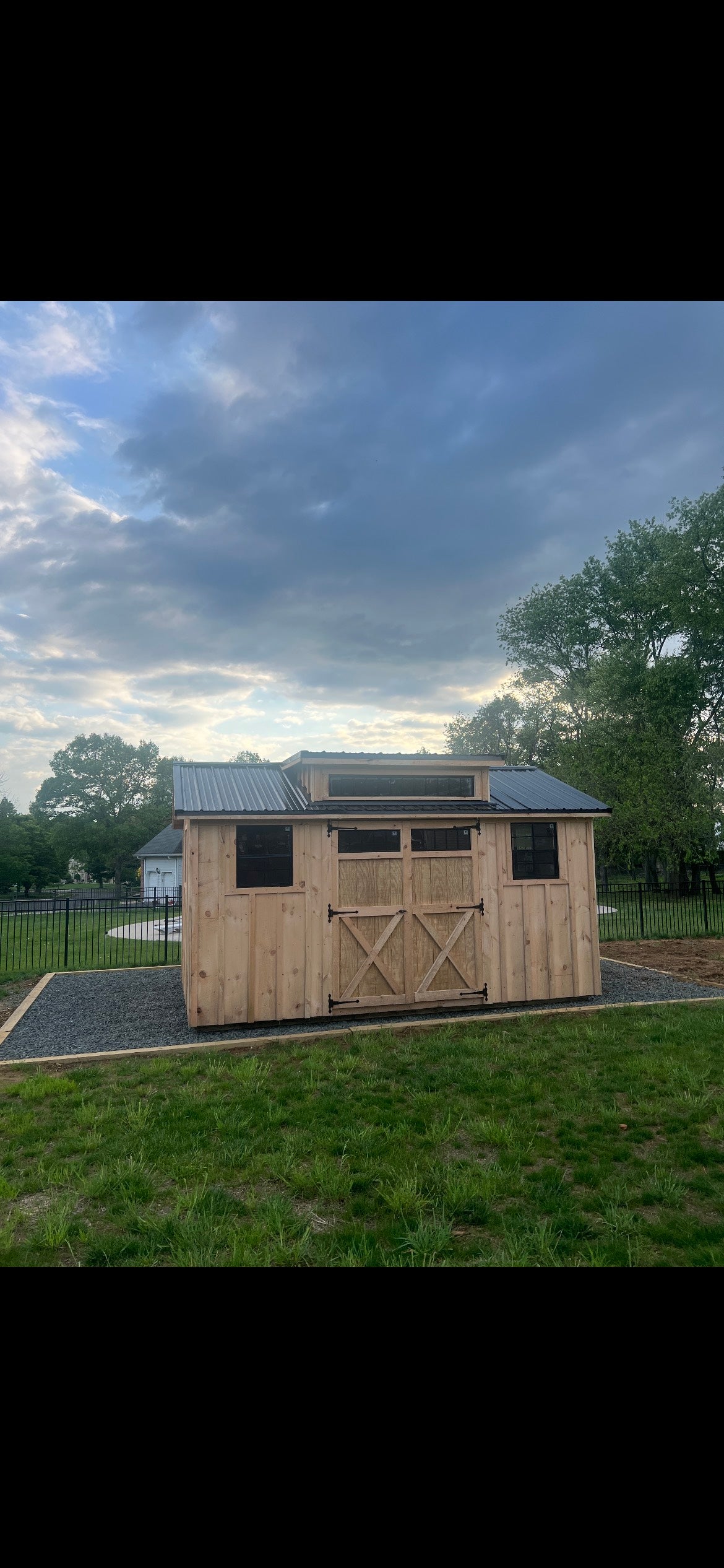 Outdoor Shed Large 10x22-30ft
