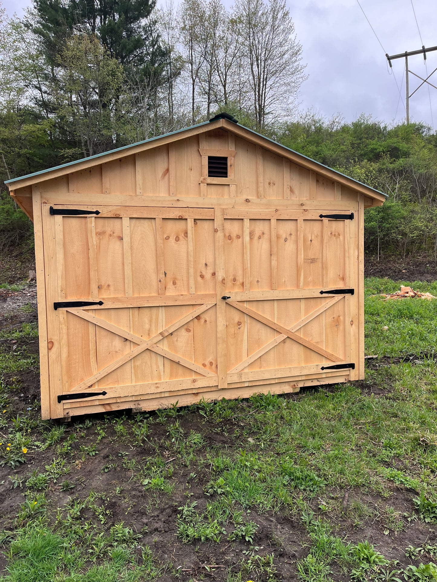 Outdoor Shed Large 10x22-30ft