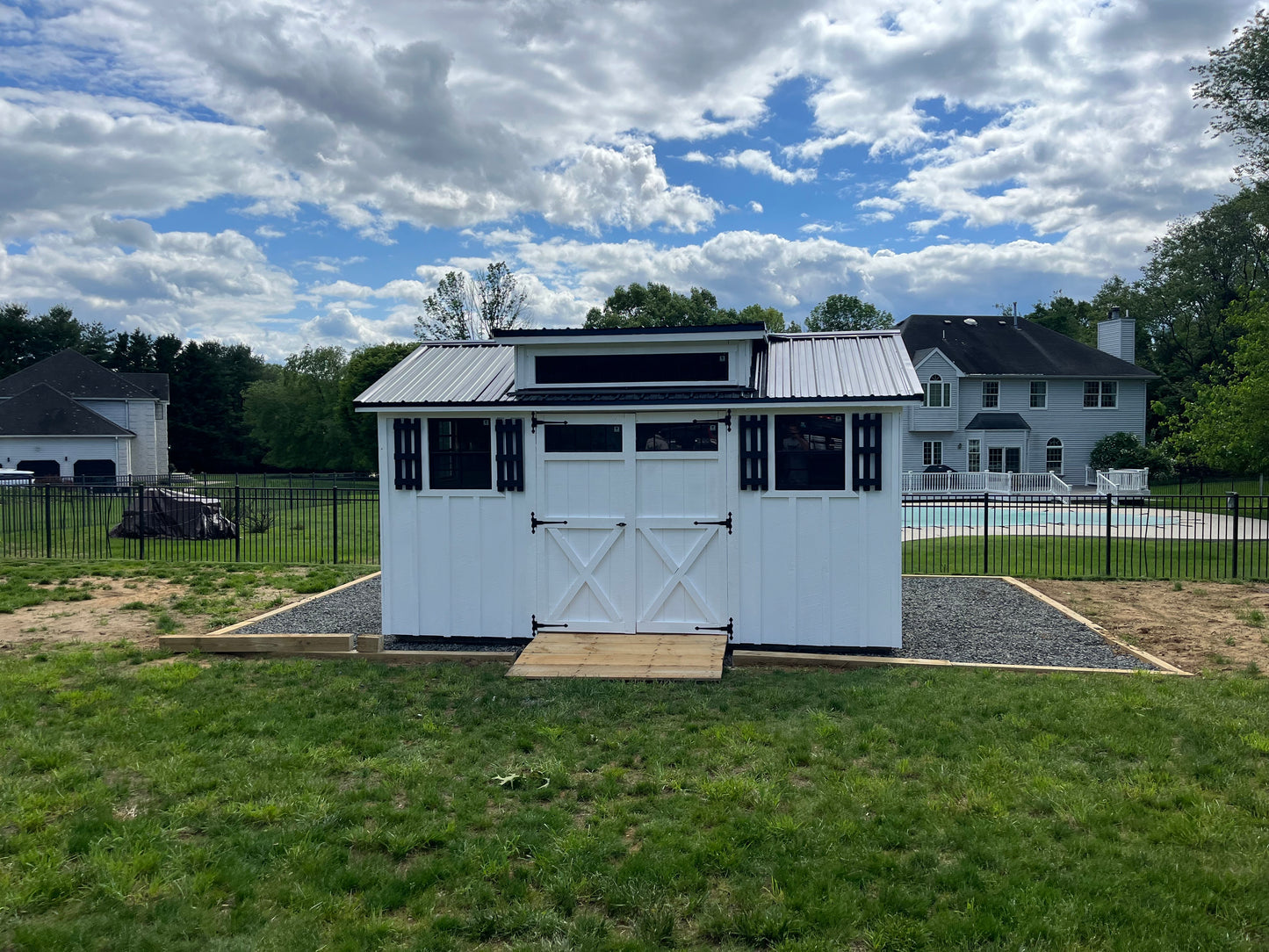 Outdoor Shed Large 10x22-30ft
