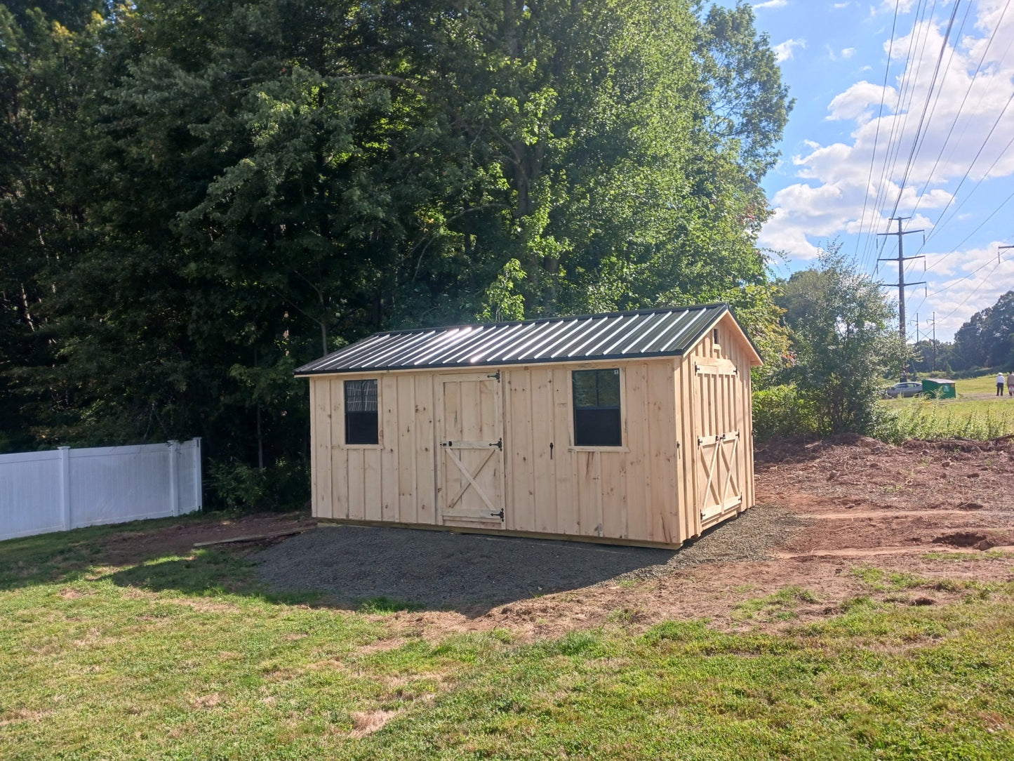 Outdoor Shed Large 10x22-30ft