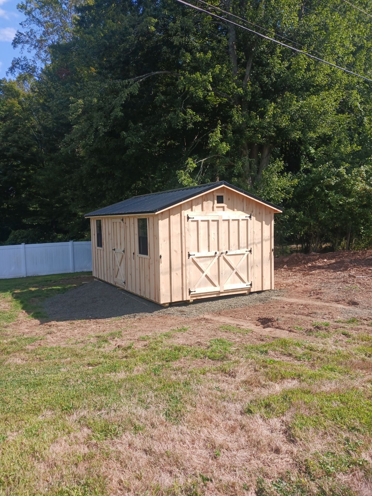 Outdoor Shed 12x12-20