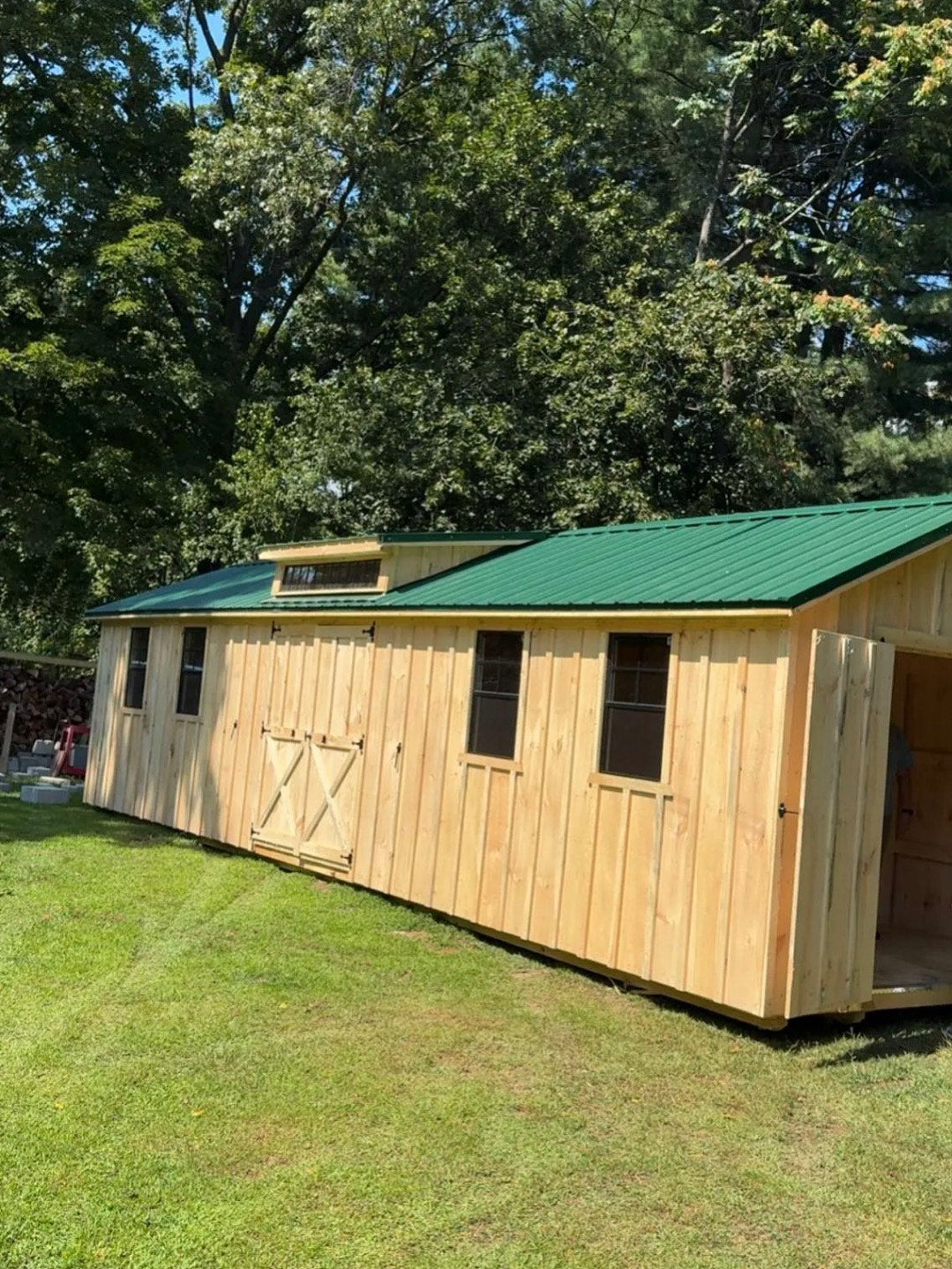 Outdoor Shed Large 10x22-30ft