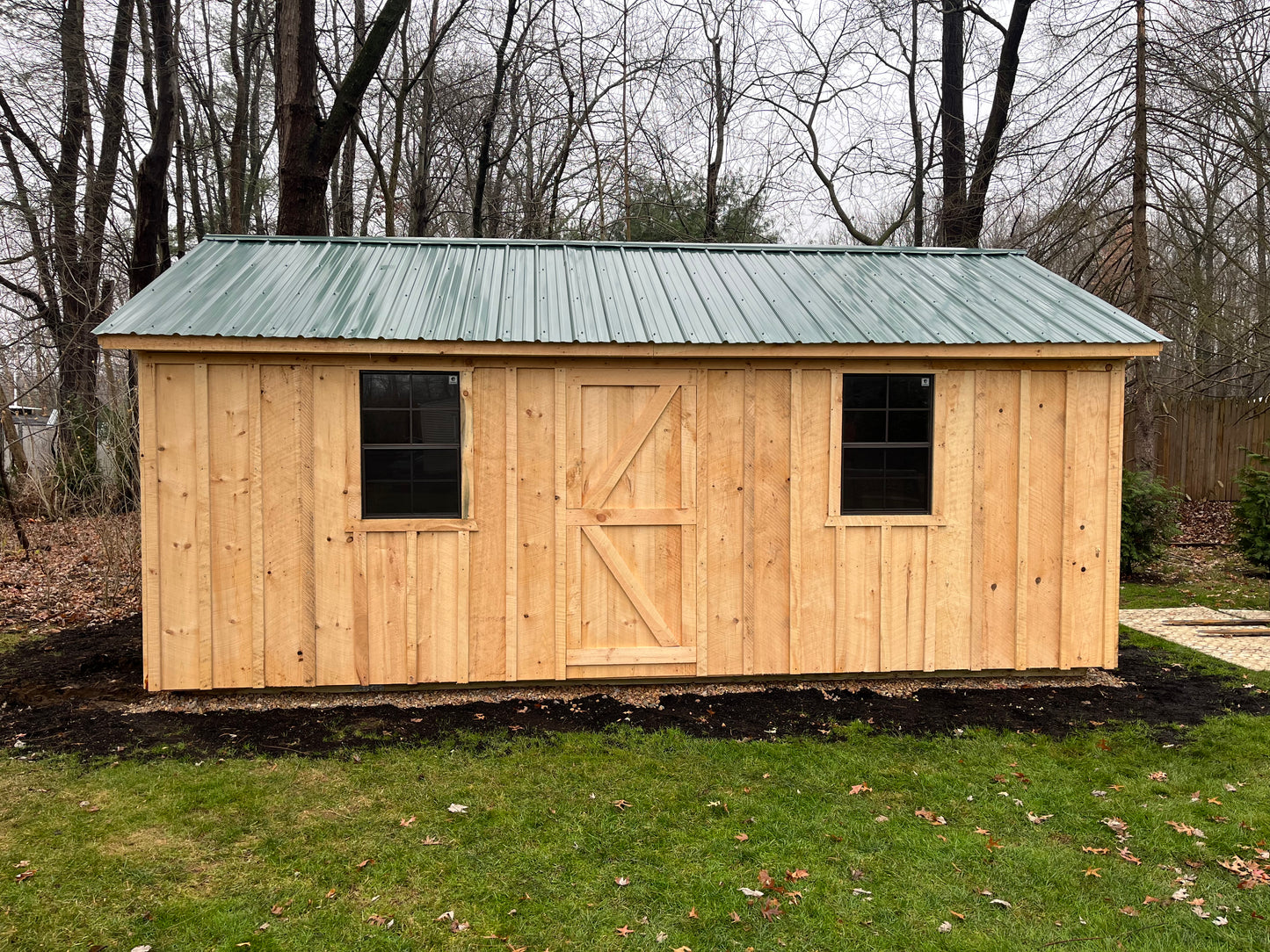 Outdoor Shed 10-10-20ft