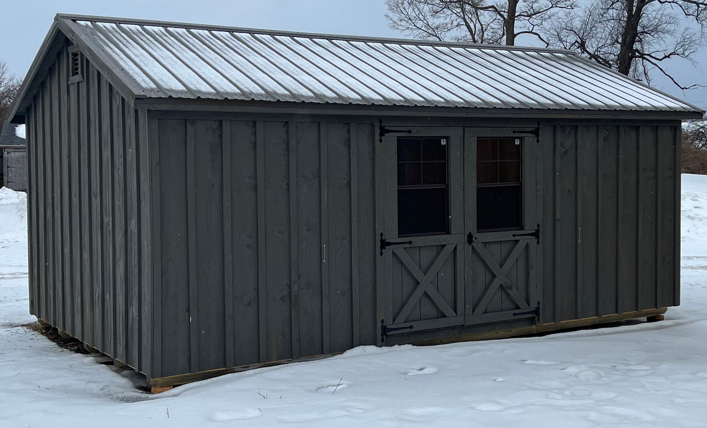 Outdoor Shed Large 10x22-30ft