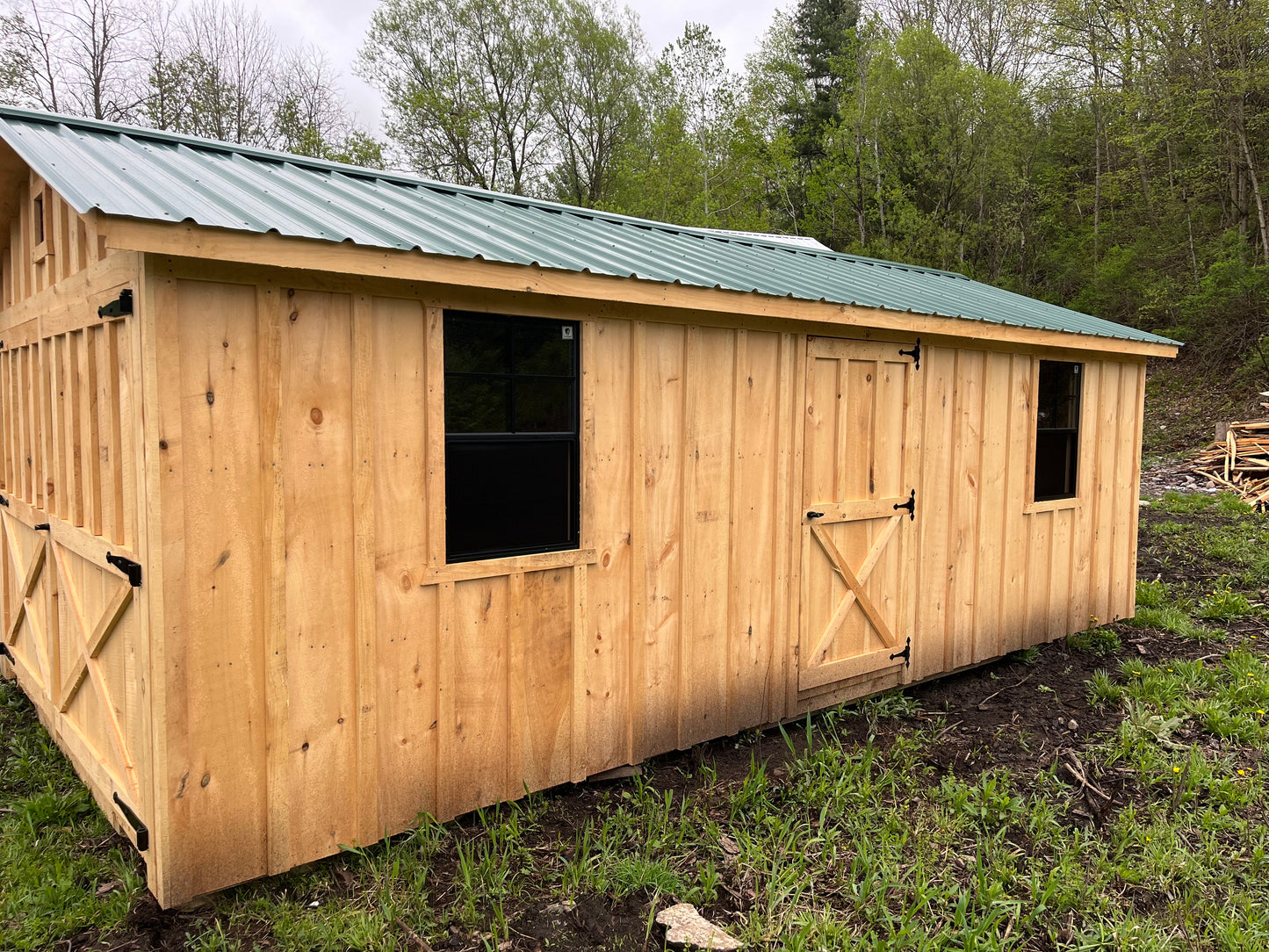 Outdoor Shed Large 10x22-30ft
