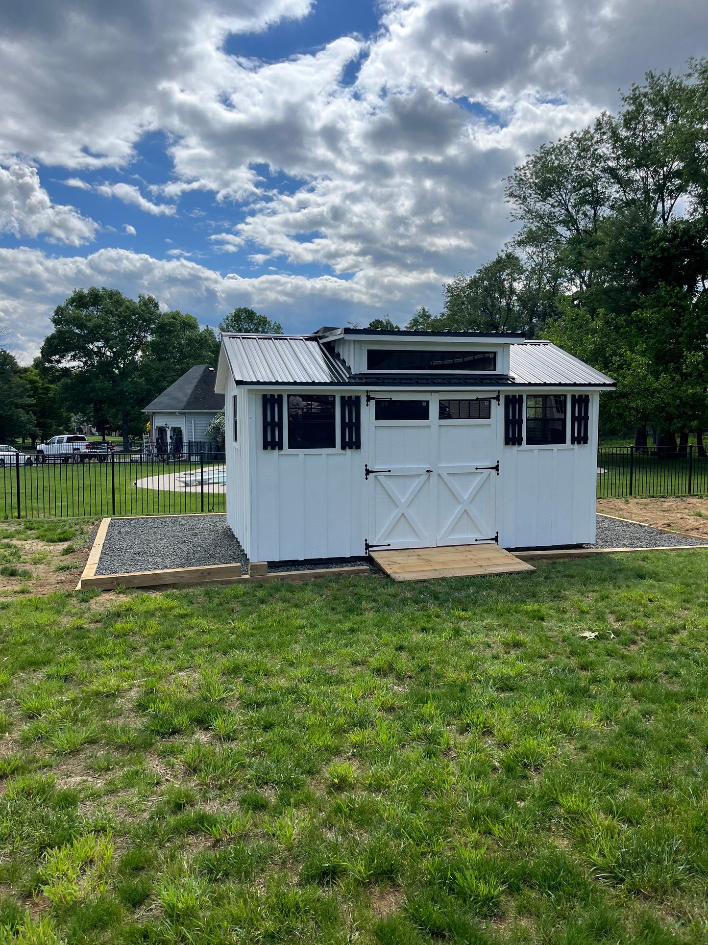 Outdoor Shed 10-10-20ft
