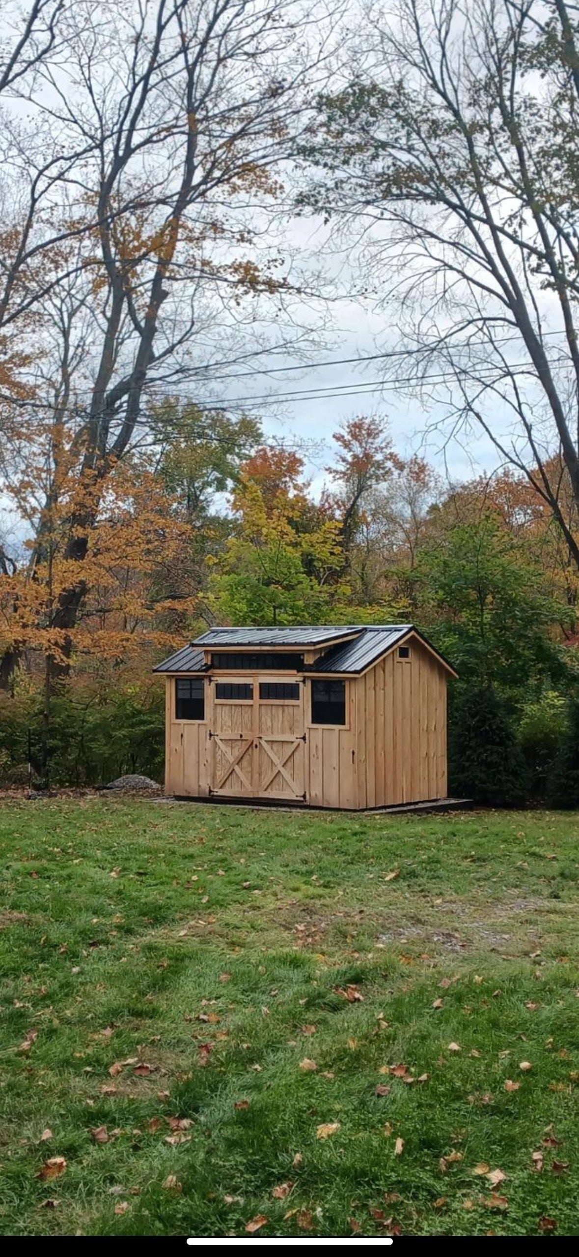 Outdoor Shed 10-10-20ft