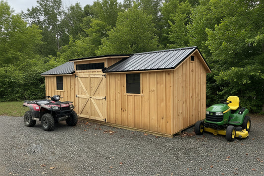 Outdoor Shed Large 10x22-30ft